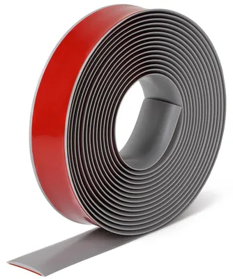 Productafbeelding van Overgangsprofiel Zelfklevend 6 m - Uitbreidingsprofiel - Overgangsprofiel Aluminium - 4 cm Breed - 3,5 mm Hoog - Valbeveiliging - Vloerprofiel