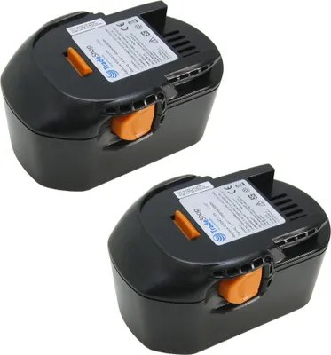Produktbild von 2x Trade-Shop Premium Li-Ion Akku 14,4V / 4000mAh ersetzt AEG 4932399700 4932399701 4932352656 4932352657 4932430167 B1430R L1414 L1414R L1415 L1430