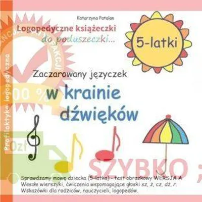 Imagen del producto de Zaczarowany języczek w krainie dźwięków 5 latki - Katarzyna Patalan