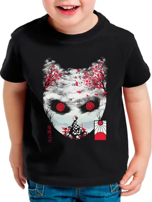 Produktbild von style3 Tanjiro Mask Kinder T-Shirt anime japan manga