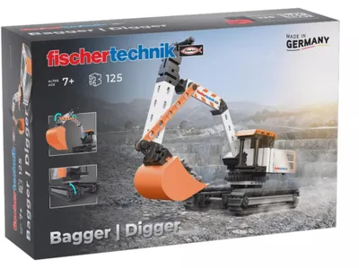 Produktbild von fischertechnik Bagger, Konstruktionsspielzeug