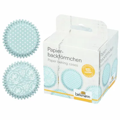 Produktbild von Papierbackförmchen, Flower Ornamnet 7 cm