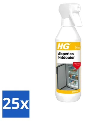 Produktbild von 25 x HG Gefrierschrank-Enteiser - 500 ml - Vorteilspackung - 25 Stücke