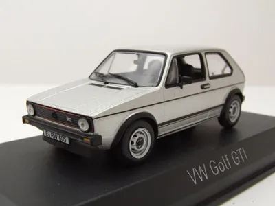 Produktbild von VW Golf 1 GTi 1976 silber Modellauto 1:43 Norev