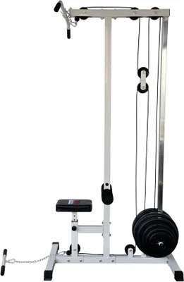 Produktbild von Latzugmaschine mit Gewichten für Krafttraining zu Hause - 47,5 kg Kapazität