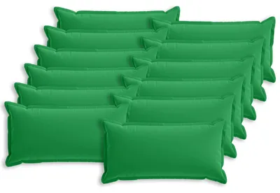 Produktbild von vidaXL Kissenbezug 12 stk. HOUTEN Grün 40 x 80 cm Polyester