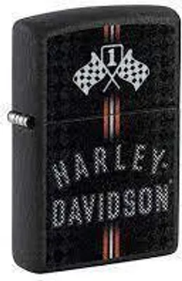 Obrázek produktu pro Zapalovač Zippo Harley Davidson Bandiera A Scacchi Men Multicoloured Metal