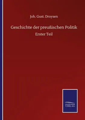 Produktbild von Geschichte der preußischen Politik