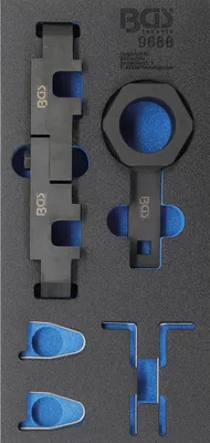 Image de BGS Garniture pour servante d'atelier 1/3 : Jeu d'outils de réglage du moteur pour Opel 1.6 SIDI - 9688