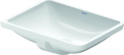 Produktbild von Duravit Einbauwaschtisch Starck 3, 490 mm, Unterbau, mit Überlauf, ohne Hahnlochbank, weiß, 1 Stk.