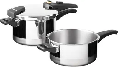 Obrázek produktu pro KOLIMAX BIOMAX Sada tlakových hrnců DUO sventilem, 22cm/5.5l a 4.0l