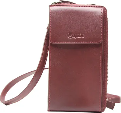 Immagine prodotto di Esquire Pelle portafoglio borsa per cellulare Peru Phone Wallet Bag Red bordeaux