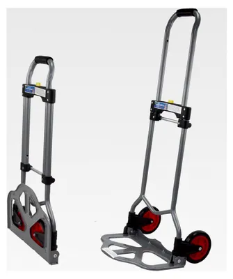 Produktbild von Klappbare Alu Sackkarre mit einer Traglast von 60 kg - Höhenverstellbarer Griff - platzsparend zu verstauen