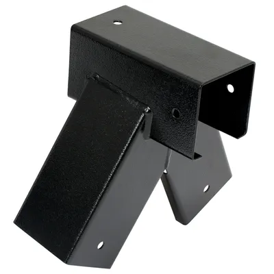 Produktbild von TRIBECCO® Vierkant Schaukelverbinder 90/90mm, 100° (100°, Schwarz)