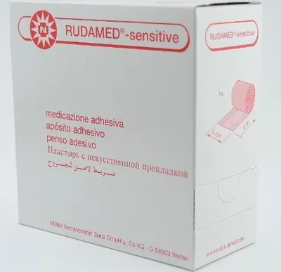 Image de Rudamed SENSITIVE 4cm x 5m Pansement adhésif rapide Pansement en rouleau