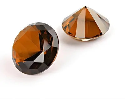 Produktbild von Glasdiamant Brillantschliff | 3/4/5/6 cm 5 cm Braun