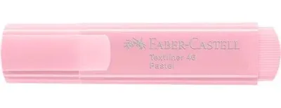 Zvýrazňovač, 1-5 mm, FABER-CASTELL "1546 Pastel", pastelovo ružová