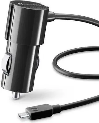 Produktbild von Cellularline Basic - Car Charger - Micro USB, Auto, Zigarettenanzünder, Schwarz