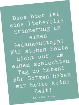 Produktbild von Mr. & Mrs. Panda Postkarte Spruch Freude Erleben - Meeresbrise - Geschenk, positive Energie, Gefühl, Ansichtskarte, Ansichtskarten, Postkarten, Grußkarte, Motivation