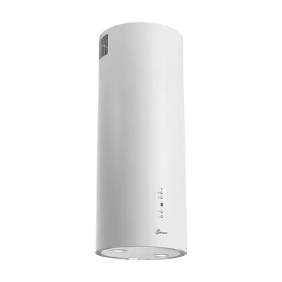 Produktbild von GURARI Inselhaube GCH I 385 36 WH Prime Dunstabzugshaube 36 cm, Weiß, 1000m³/ h