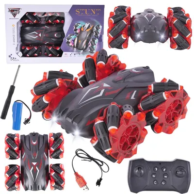 Obrázek produktu pro Auto RC model s dálkovým ovládáním, USB, LED, zvuk, 360°
