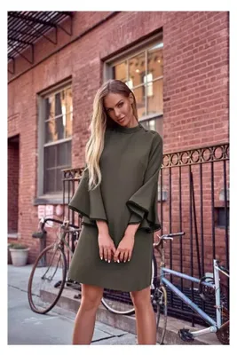 Produktbild von Kleid MOE M698 KHAKI Größe: L