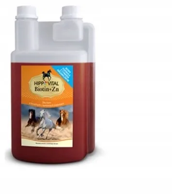 Zdjęcie produktu dla Witaminy dla koni Hippovital Biotyna Cynk 1L