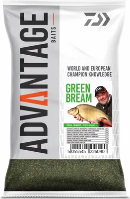Produktbild von DAIWA ADVANTAGE, Grundfutter Mix, green bream mix, green bream mix, 13300-001