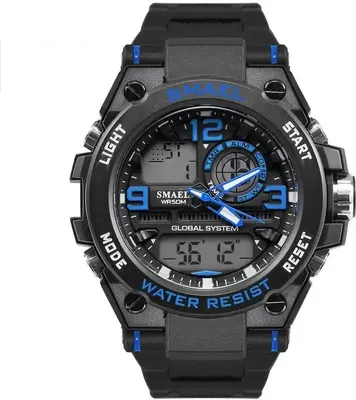 Zdjęcie produktu dla Zegarek SMAEL BO-29423 - Czarny/Niebieski KP29423