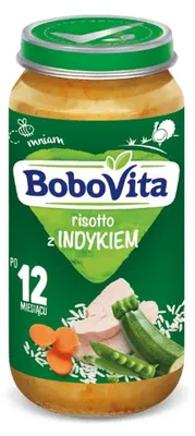 Zdjęcie produktu dla BoboVita Risotto z indykiem po 12 miesiącu 250 g