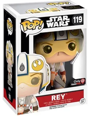 Produktbild von Funko Pop! Star Wars - Rey #119 Only at Game Stop