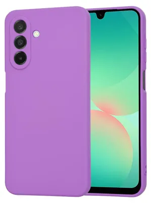 Zdjęcie produktu dla Silikonowe etui fioletowe do Samsung Galaxy A26 5G KP36559