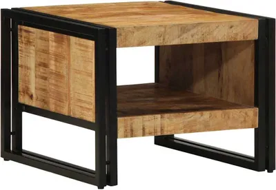 Produktbild von vidaXL Couchtisch 50x50x38 cm Raues Massivholz Mango