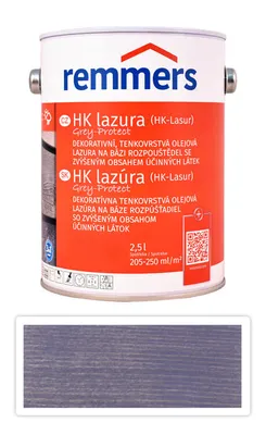 Obrázok produktu pre Remmers HK-Lasur grey protect antracitová sivá 2,5 l
