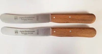 Produktbild von 2 Buckelsmesser Holzgriff rostfreie Klinge 50280