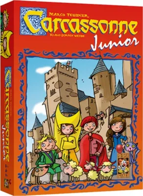 Zdjęcie produktu dla 999 Games Carcassonne: Junior, Gra planszowa, Strategia, 4 lat(a)