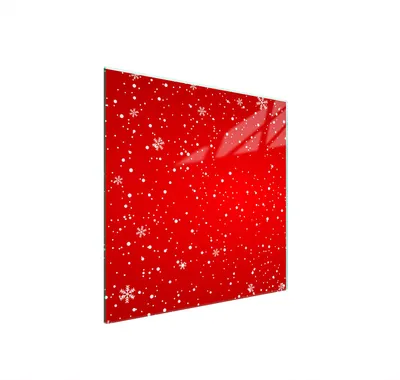 Produktbild von Glasschutzplatte Für Herd 50X52 Rot