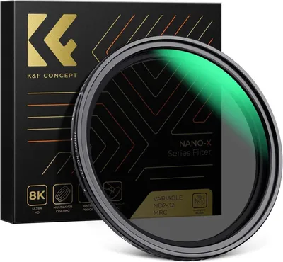 Produktbild von 55mm Magnetischer ND Filter ND2-32 Neutral Graufilter mit Adapter