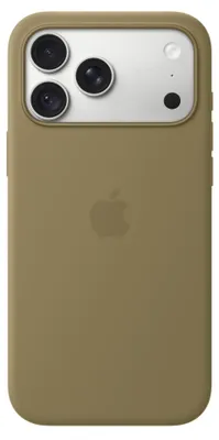 Image de Apple Coque en silicone avec MagSafe pour iPhone 18 Pro Max - Olive