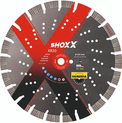 Produktbild von Samedia SHOXX XR20 Ø 350 mm / 25,40 mm Bohrung