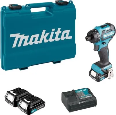Produktbild von 12V Li-Ion Bohrschrauber (2x 2,0Ah) im Koffer - MAKITA DF032DSAE