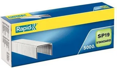 A box of Rapid staples.