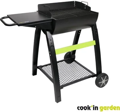Produktbild von Holzkohlegrill - COOK'IN GARDEN - TONINO 50 - Schwarz