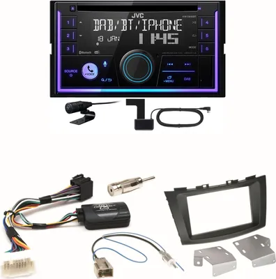 Produktbild von JVC KW-DB95BT Bluetooth Digitalradio Einbauset für Suzuki Swift Sport FZ NZ