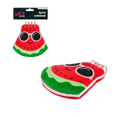 Obrázok produktu pre Plyšový zápisník - melón