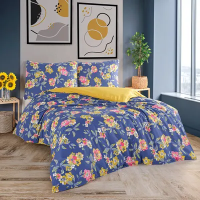 Immagine prodotto di Biancheria da letto in cotone Fiorito Dimensioni: 220x200 + 2x 70x90 cm