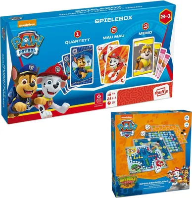 Produktbild von Paw Patrol Bundle: Spielesammlung + Spielebox