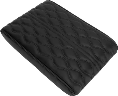 Produktbild von Mittelkonsole Armlehnenabdeckung Pad Universal Kunstleder wasserdichtes elastisches Gurt für SUV -LKW -Auto Schwarz