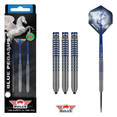 Imagen del producto de Bull's Blue Pegasus, modelo A, 95% - Steeldarts