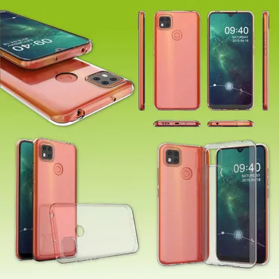 Produktbild von Pre Xiaomi Redmi 9C Silikó puzdro TPU Ochrana Transparentný kryt mobilného telefónu Puzdro Puzdro Príslušenstvo